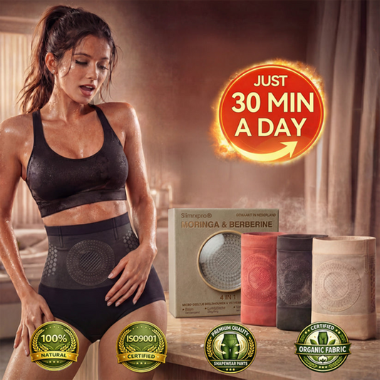 Moringa & Berberine 4-In-1 Micro-Particle Sculpting & Fat-Burn Shorts